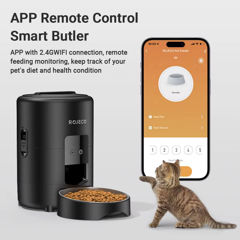 Smart WiFi Auto Pet Feeder 2L