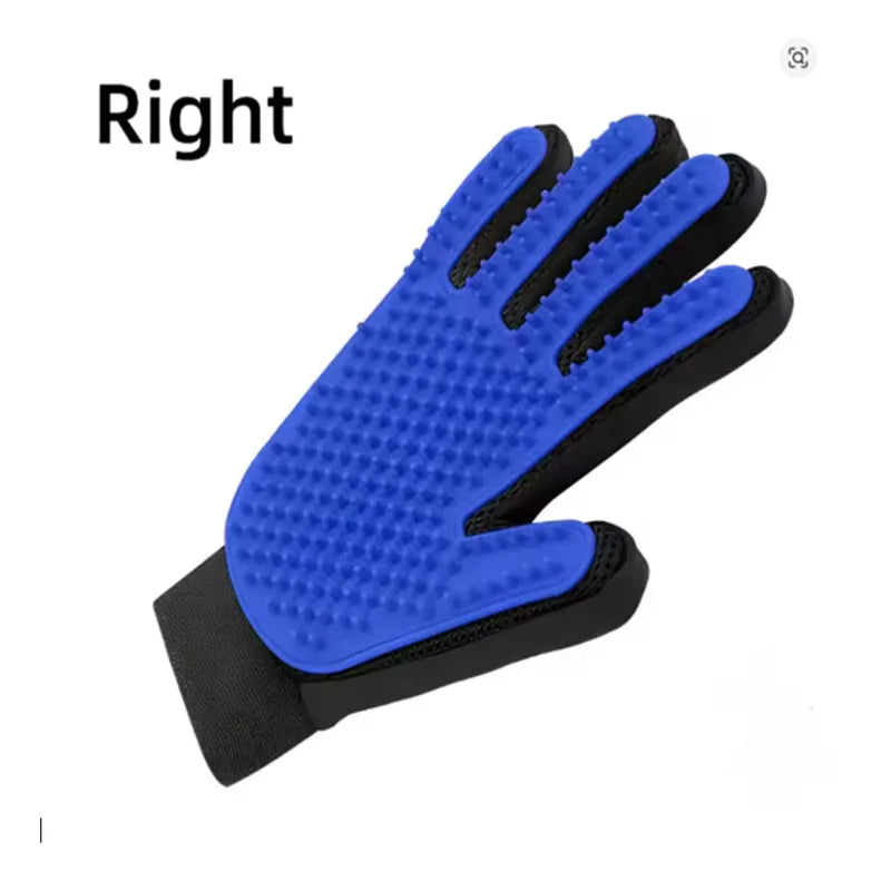 Pet Hair Glove - Dog & Cat Grooming Massage Brush Glove