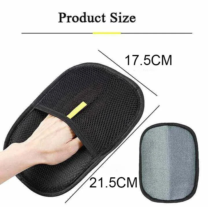 Pet Hair Glove - Dog & Cat Grooming Massage Brush Glove