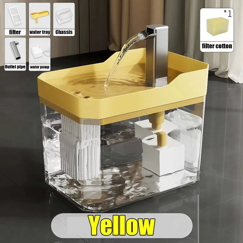 Cat Water Fountain - Auto Filter USB Pet Drinking Dispenser