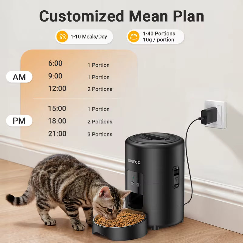 Smart WiFi Auto Pet Feeder 2L