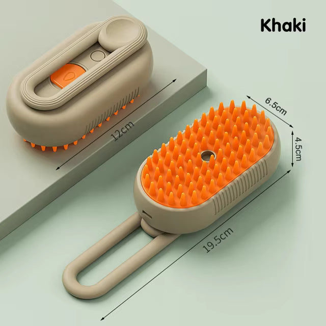 PawMist™ 3-in-1 Steam Brush